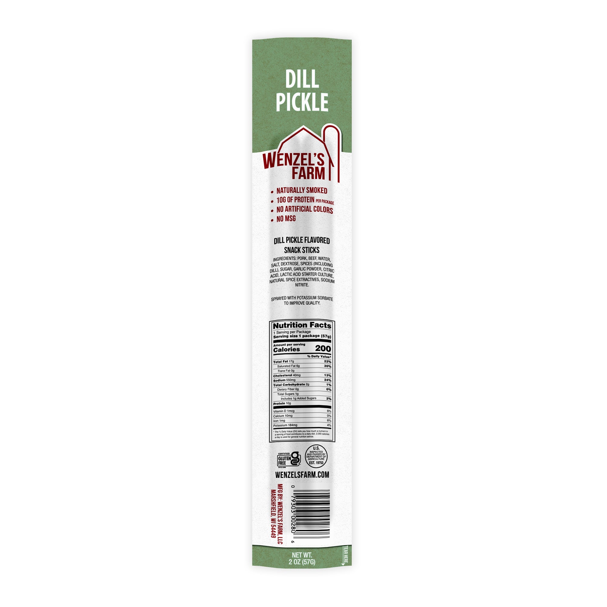 Dill Pickle Sticks – Wenzel's Farm