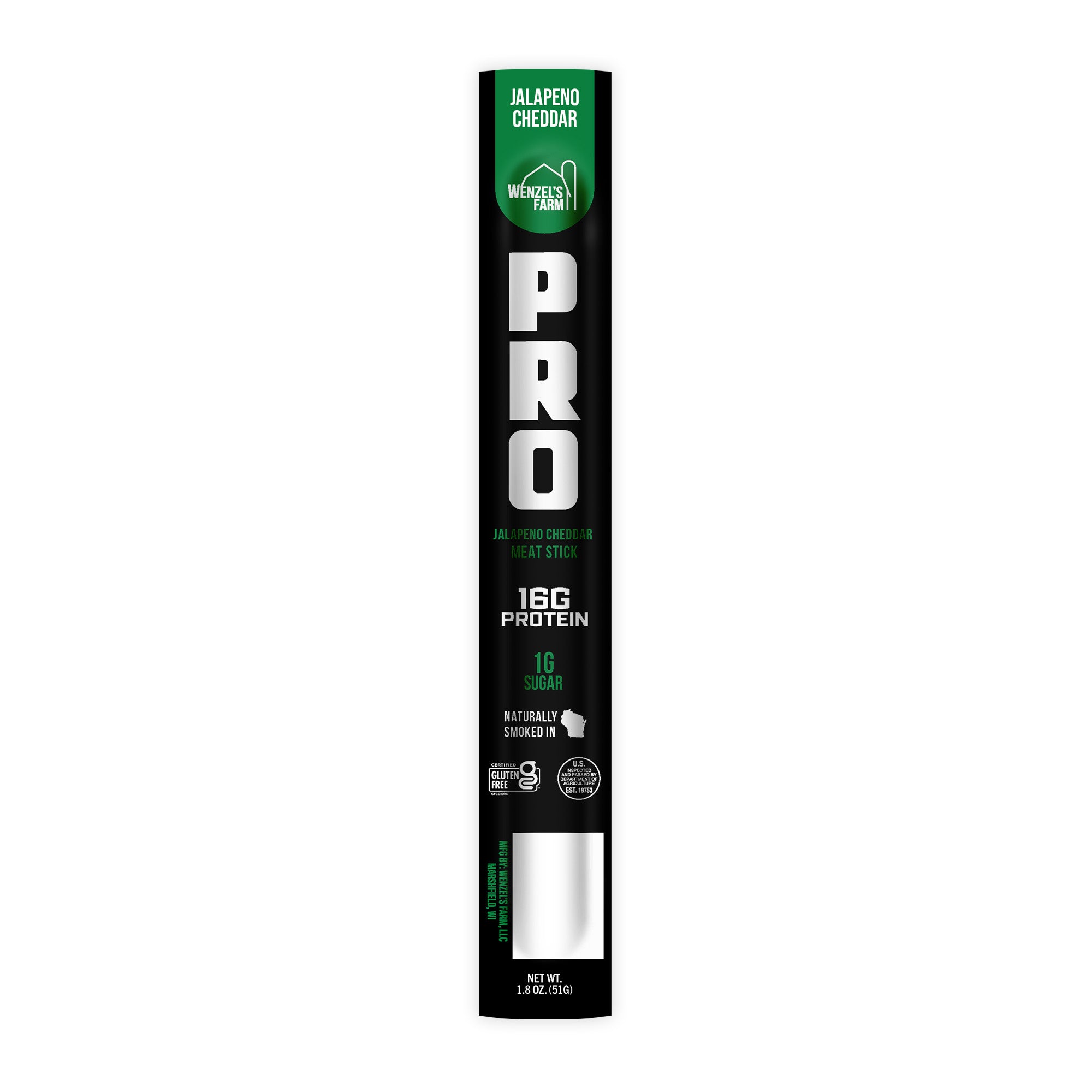 えんちゃんプロフ必読牛タン皮細切れジャーキー300g✖︎10 Wenzel's Farm PRO Jalapeno Cheddar Sticks