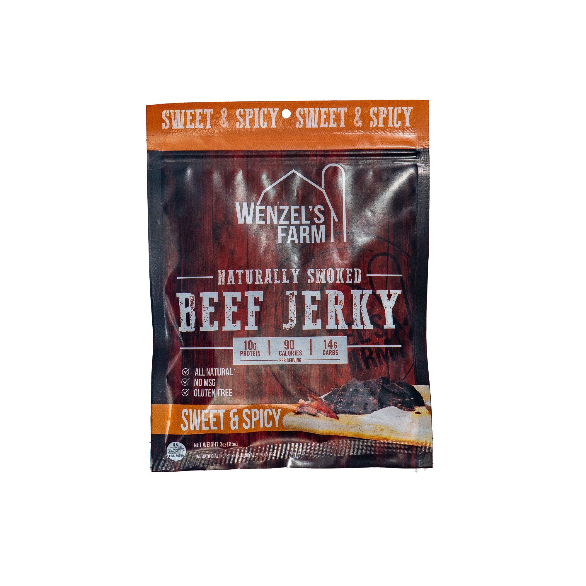 Sweet & Spicy Beef Jerky – Wenzel's Farm