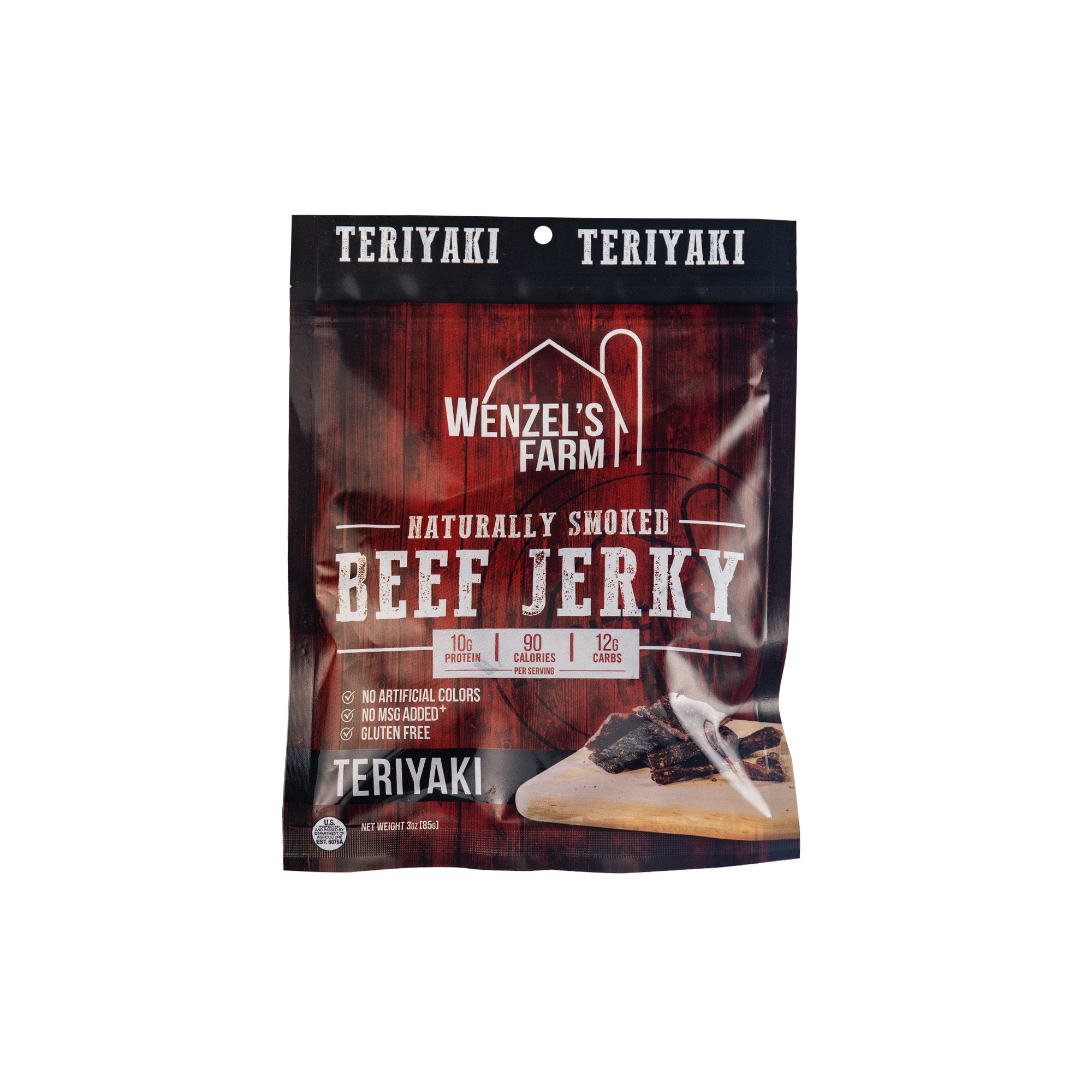 Teriyaki Beef Jerky – Wenzel's Farm