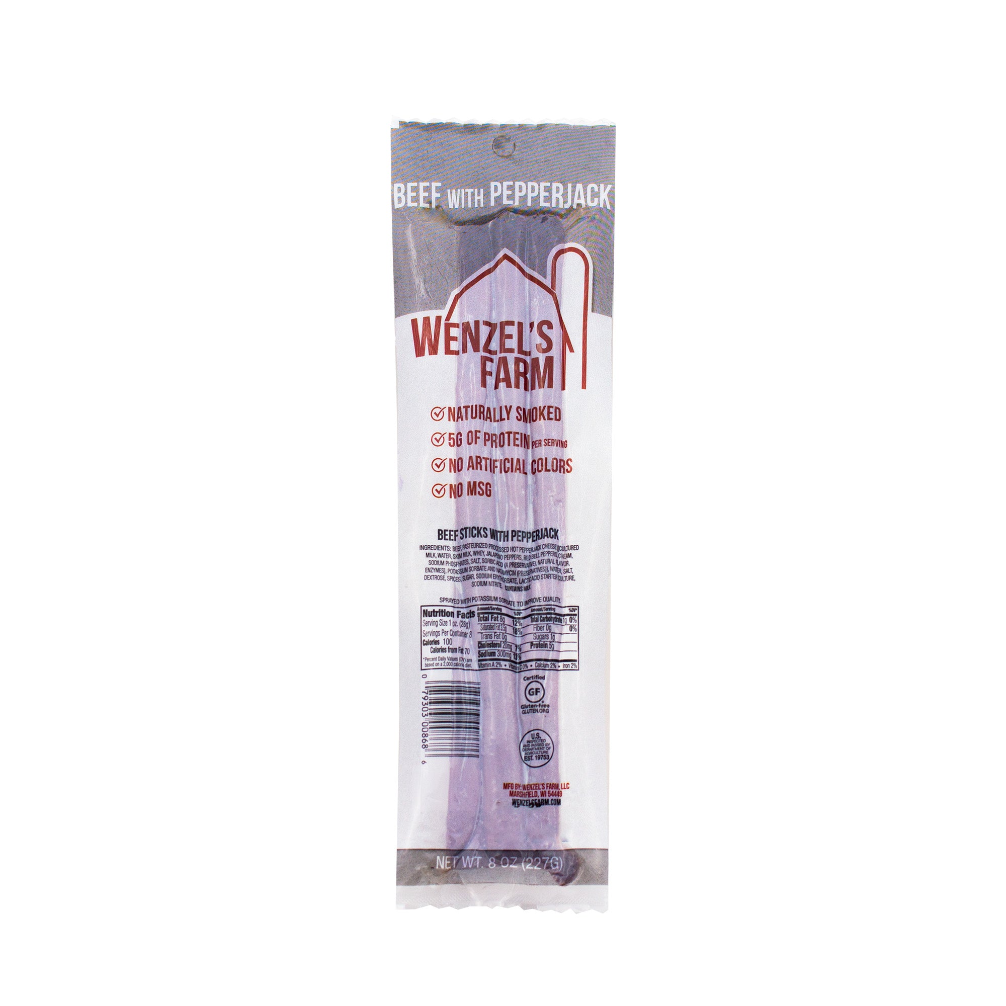 Beef with Pepperjack Sticks – Wenzel's Farm
