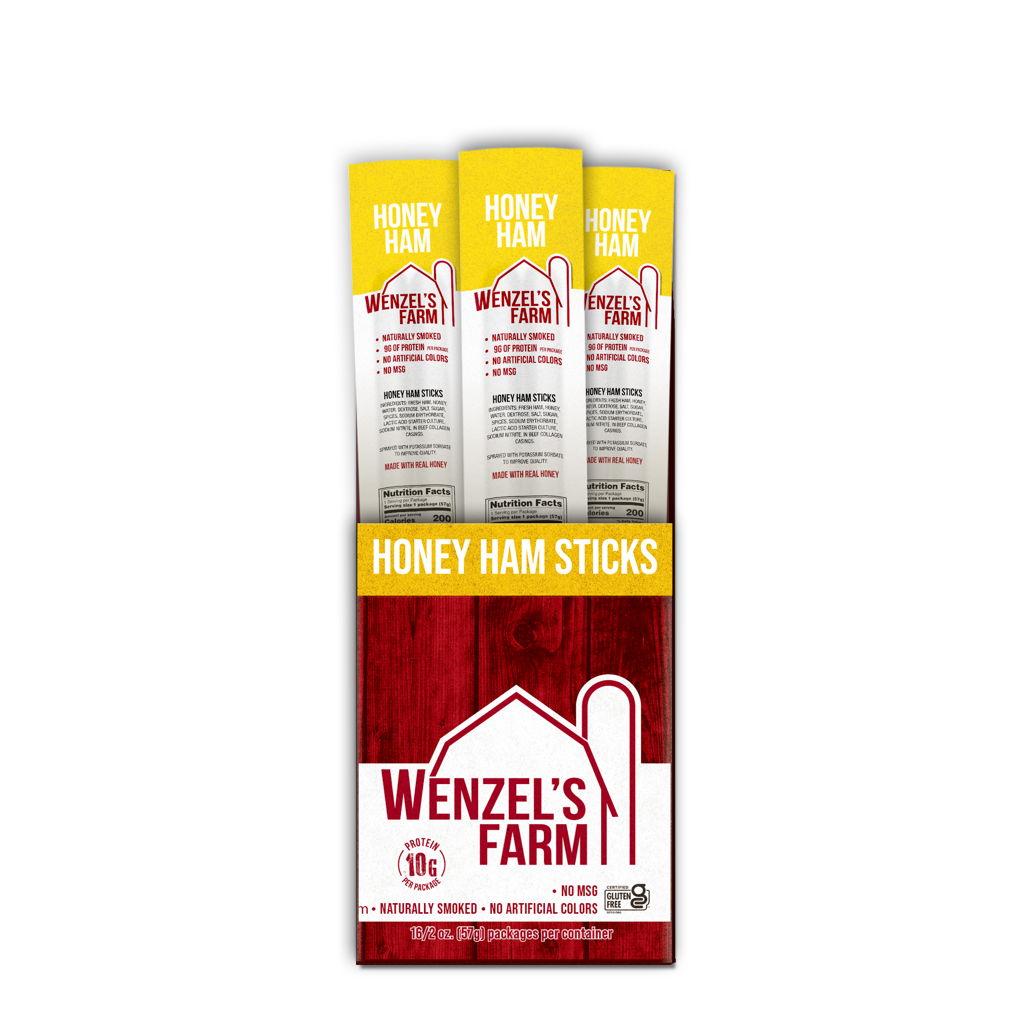 Honey Ham Sticks – Wenzel's Farm