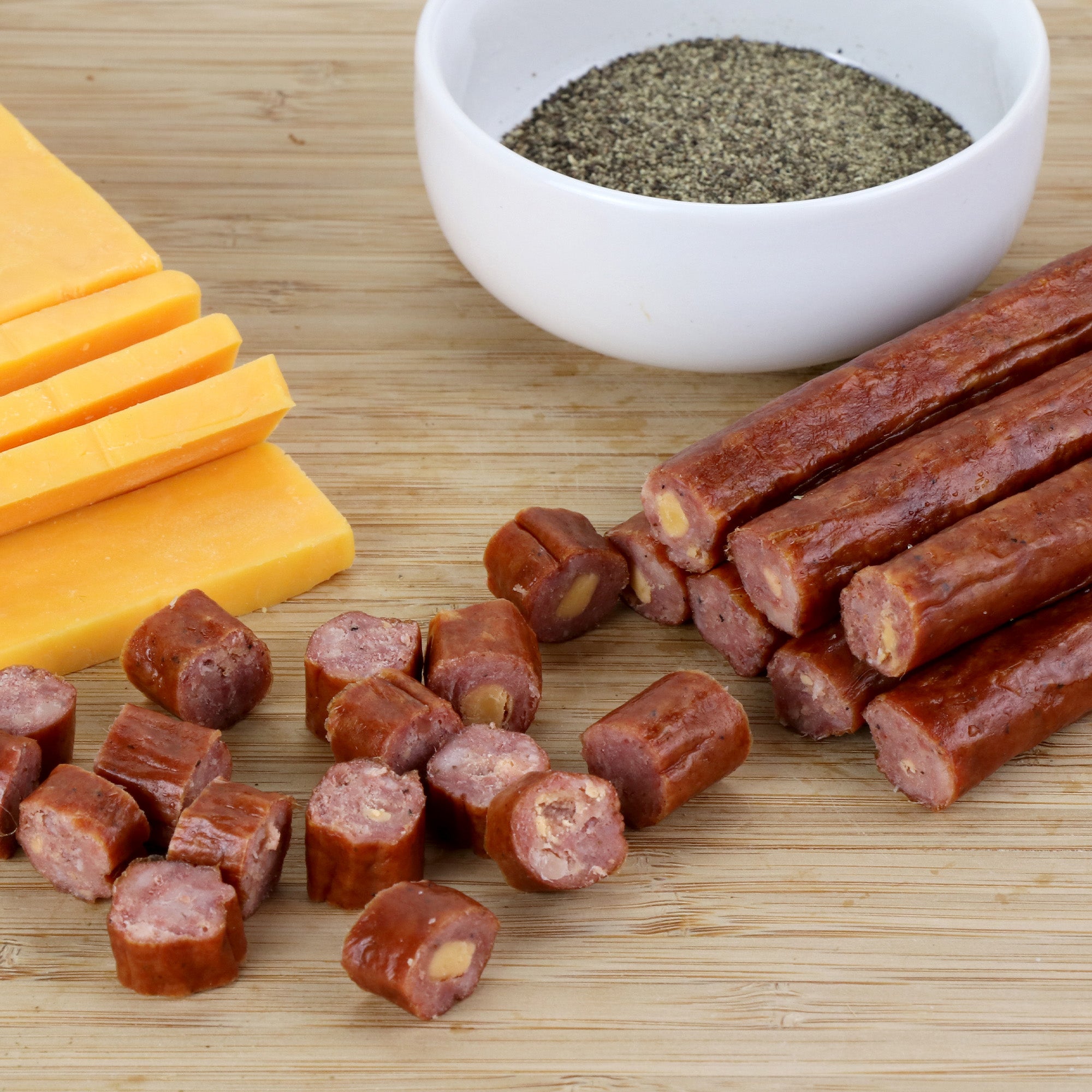 Beef with Cheddar Sticks – Wenzel's Farm